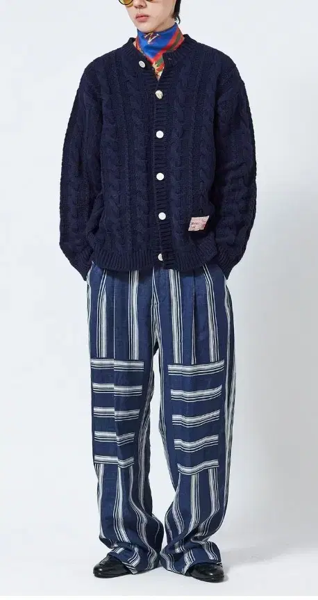 Beyond Closet Cable Knit Cardigan