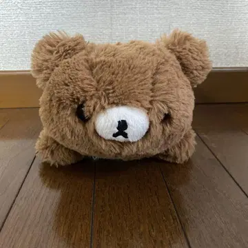 리락쿠마 차이로이코구마 부드러운 엎드린 봉제 인형