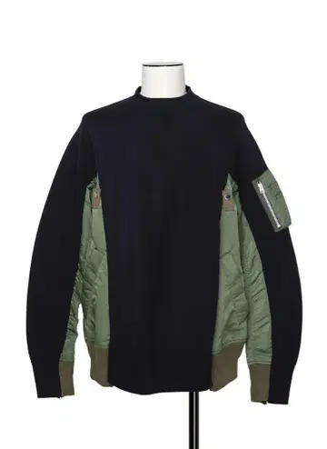 sacai 사카이 Sponge Sweat 스펀지 맨투맨