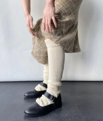 우치다 후미카 셰틀랜드 롱 양말