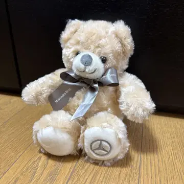 벤츠 봉제 인형 베이지