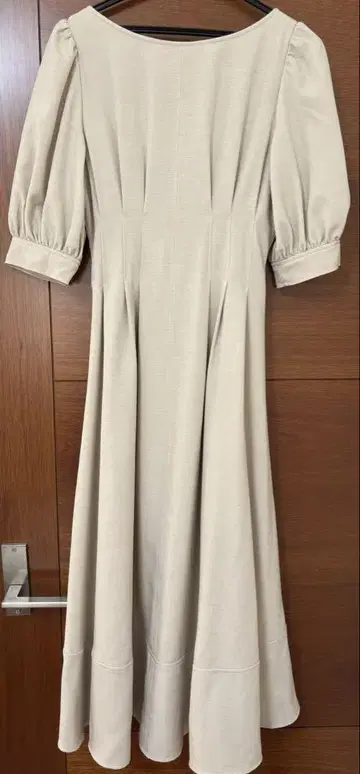 새상품급 앙데팡당 린넨 원피스 안감 부착