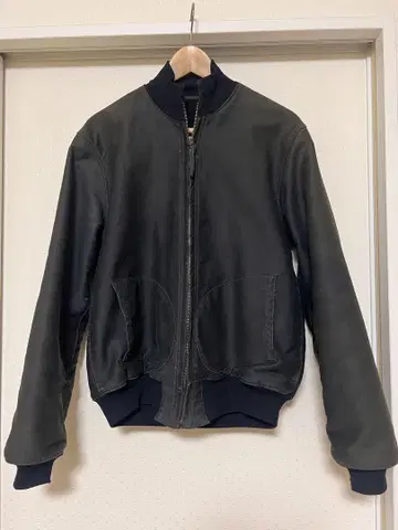 실물 40년대 U.S.NAVY WW2 ZIP 덱 자켓