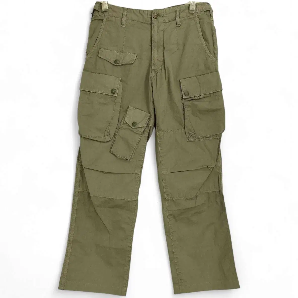 Sajude Kre Military Pocket Cargo Pants Nigel Cabourn Style