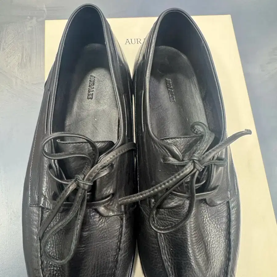 AURALEE | 오라리 Auralee 25ss Deck Shoes Leather Shoes on Bunjang