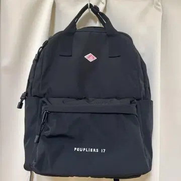 PEUPLIERS 17 블랙 백팩