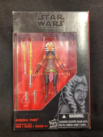 HASBRO THE BLACK AHSOKA TANO 3.5인치