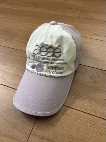 aeae 자수 캡 프리 사이즈