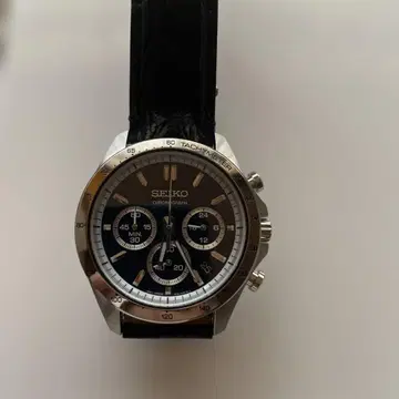 주말 가격 인하 SEIKO 손목시계 크로노그래프 SBTR019