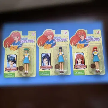 두근두근 메모리얼 액션 피규어 3종 세트 블리스터 미개봉품