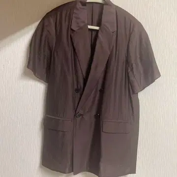 정가 21000엔 Aga 시어 셔츠 자켓 차 YAMADAYA