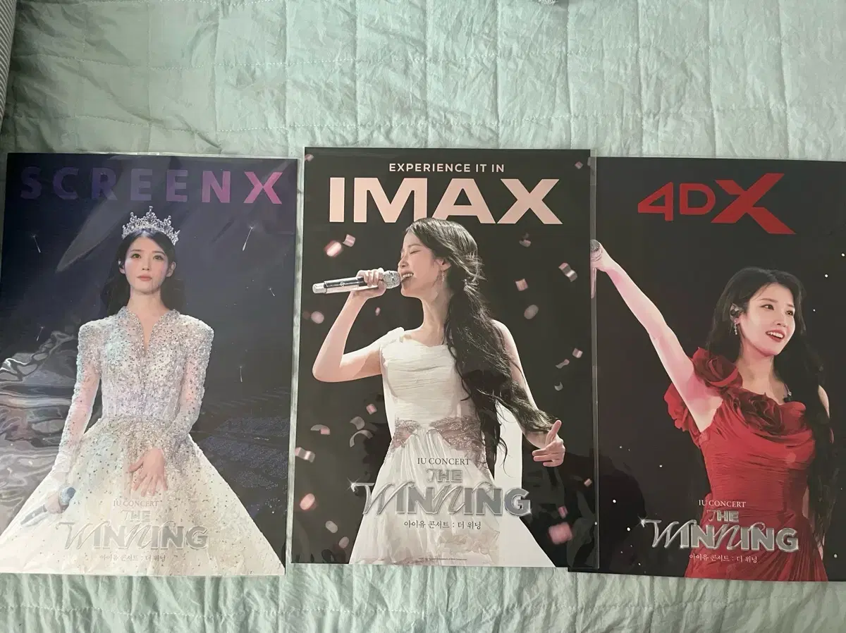 아이유 콘서트 더위닝 포스터