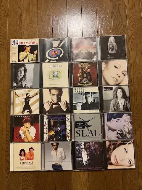 팝 CD 58장 일괄(레드제플린, 건스 앤 로지스, 메탈리카 등)