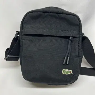 Lacoste 블랙 사코슈 숄더 백