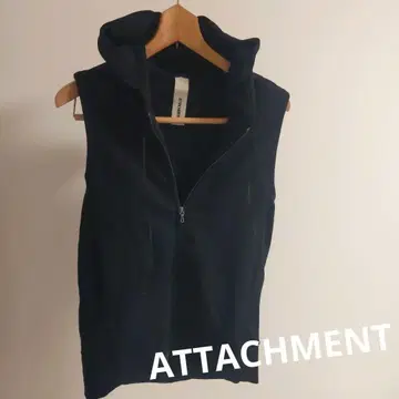 ATTACHMENT 어태치먼트 베스트 후드티 맨투맨