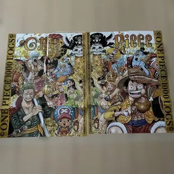 레어 원피스 ONE PIECE V 점프 부록 사상 최대 포스터
