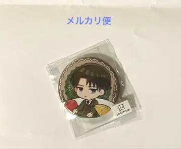 진격의 거인 마루쿠지 챠폰 캔뱃지 리바이