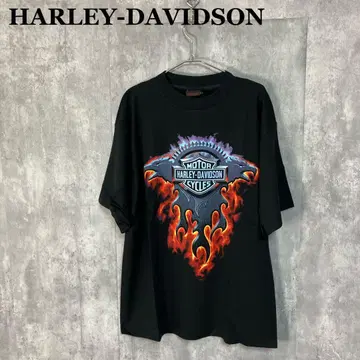 새상품급 HARDY-DAVIDSON USA제 티셔츠 양면 프린트