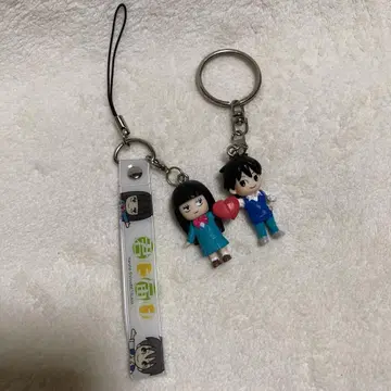 너에게 닿기를 사코 카제하야 퓨어 하트 스트랩 키링 세트