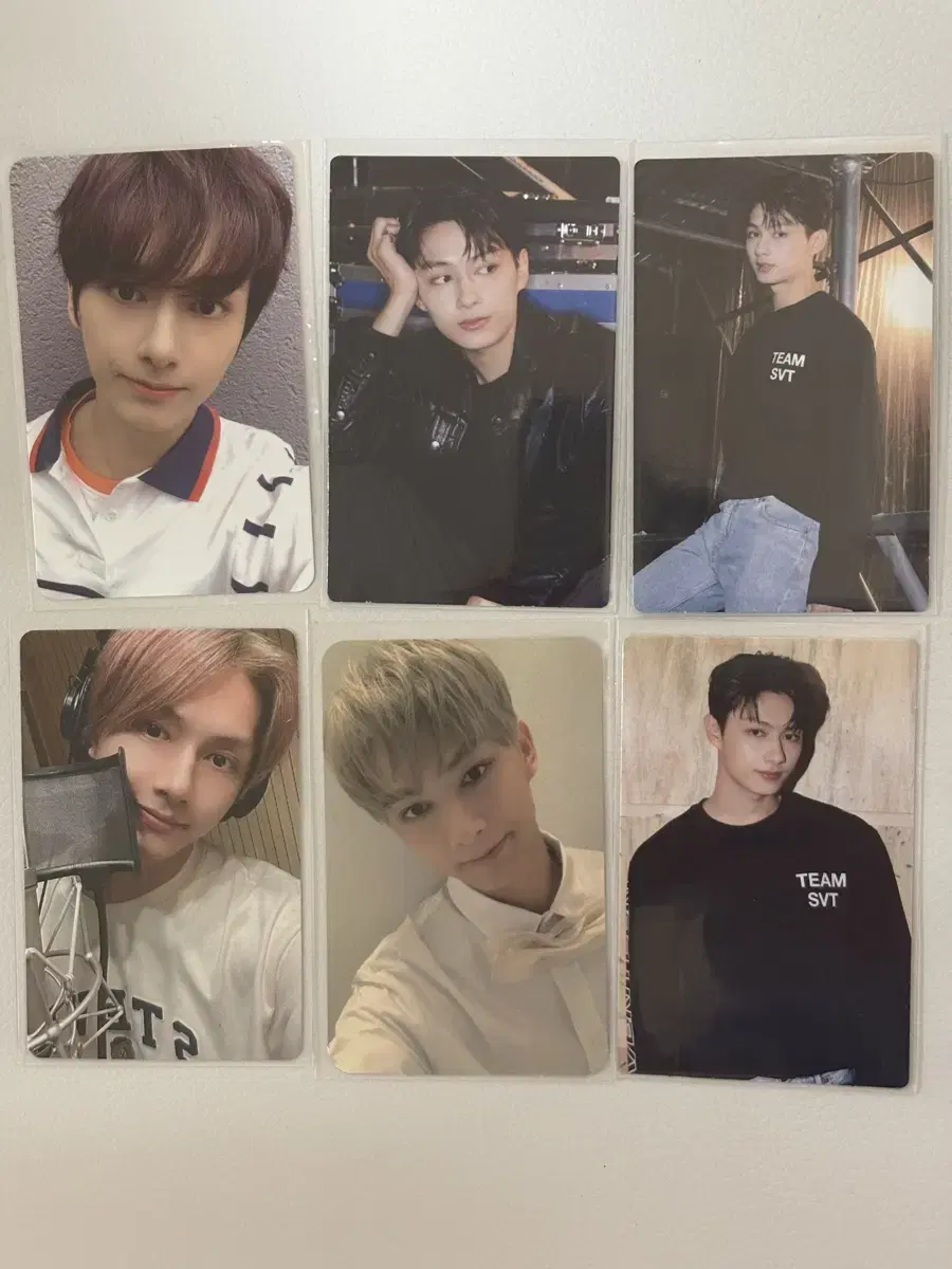 세븐틴 준 포카 (일괄)