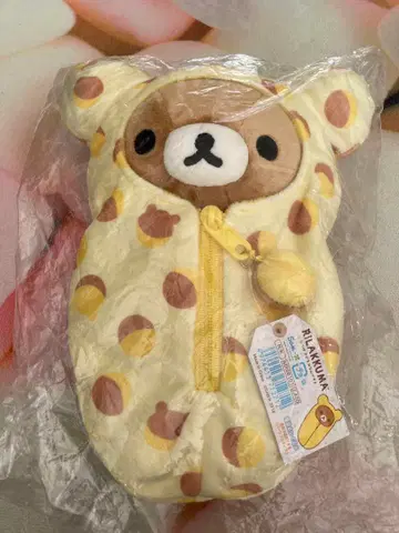 리락쿠마 봉제 인형 침낭