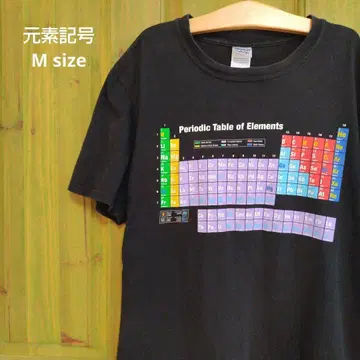 원소 기호 티셔츠 트렌드 M 사이즈