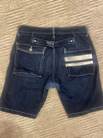 모모타로 청바지 하프 팬츠 W32