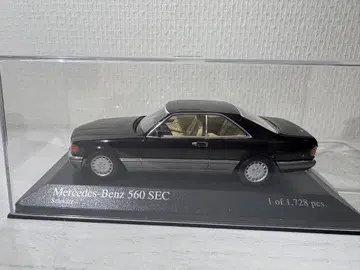 MINICHAMPS 벤츠 560 SEC 1986
