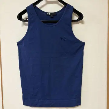 Y-3 네이비 탱크탑 자동차 프린트