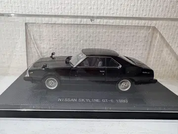 EBBRO NISSAN SKYLINE GT-E 1980 블랙 1/43