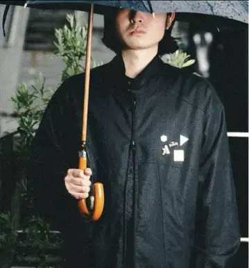 ancellm PATCHWORK BLOUSON GARDEN 별주 블루종