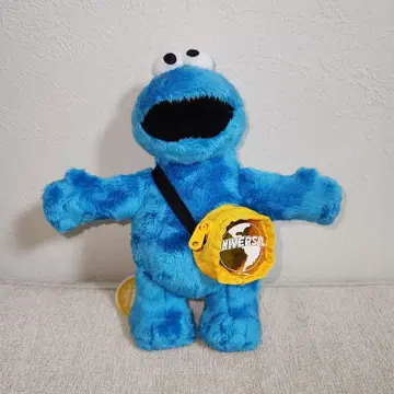 USJ 마이 리틀 프렌드 쿠키 몬스터 포즈 봉제 인형