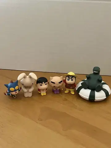 짱구는 못말려(크레용 신짱) 가챠가챠 6개 세트