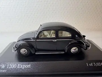 VW 1200 Export 1965년식 미니카 블랙 1/43