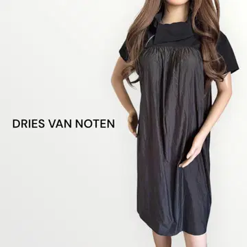 새상품급 Dries van noten 드리스반노튼 블랙 원피스