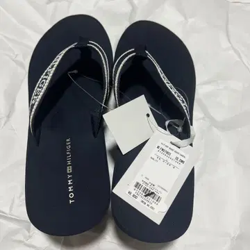 타미힐피거 비치 샌들 네이비