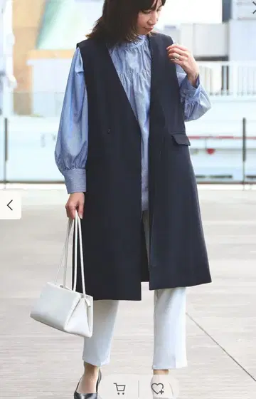 새상품급 빔즈 하트 롱베스트