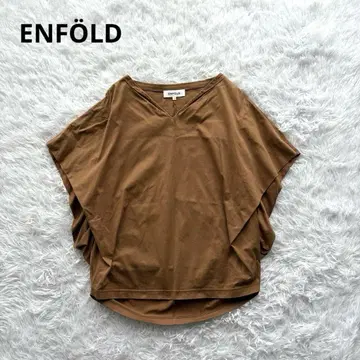 엔폴드 컷티셔츠 코쿤 탑 프렌치 슬리브 변형 루즈핏