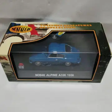 Nostalgie 알파인 ALPINE A106 1956 미니카 1/43