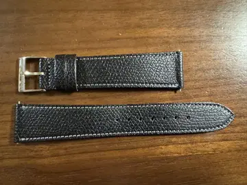 아큐레이트 형태 가죽 벨트 가죽 스트랩 블랙 19mm