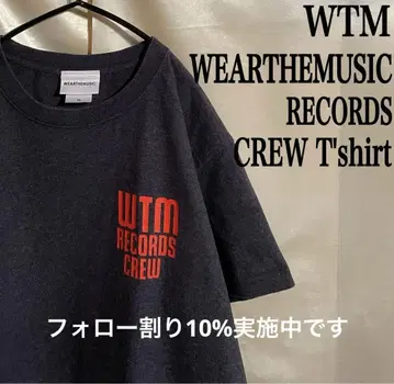 타워 레코드 티셔츠 기업 t 락 t 밴드 t 빅 로고 레어 CREW t