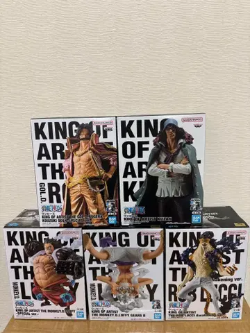 원피스 KING OF ARTIST 피규어 5종 세트