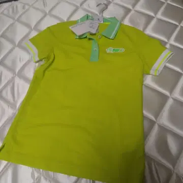 MARK BLONDE 라임 그린 폴로 셔츠 반팔
