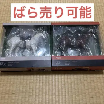 figma 말 피규어 Horse ver.2 화이트, 브라운 세트