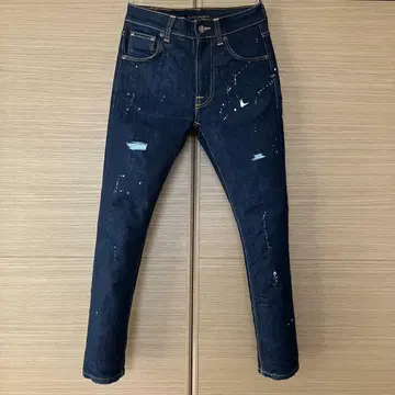 Nudie Jeans 남성용 데미지 데님 청바지 누디 진