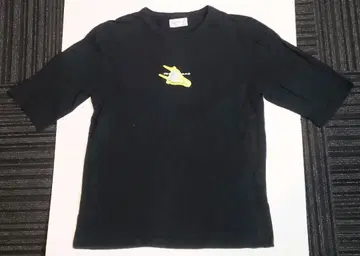 애니에스 베 블랙 5부 소매 티셔츠