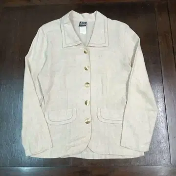 Judy Knapp USA 린넨 50% 레이온 50% 자켓 M 사이즈