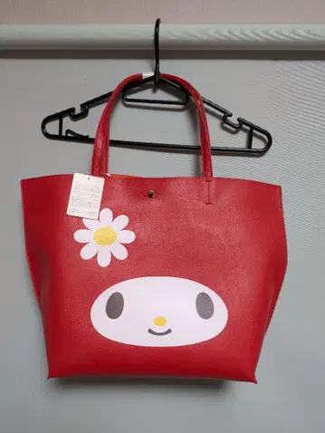 사만다 타바사 마이멜로디 토트백 빨간색