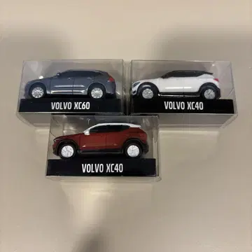 VOLVO 미니카 3대 세트 XC60 XC40