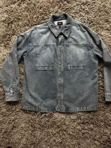 H&M 오버 사이즈 데님 자켓